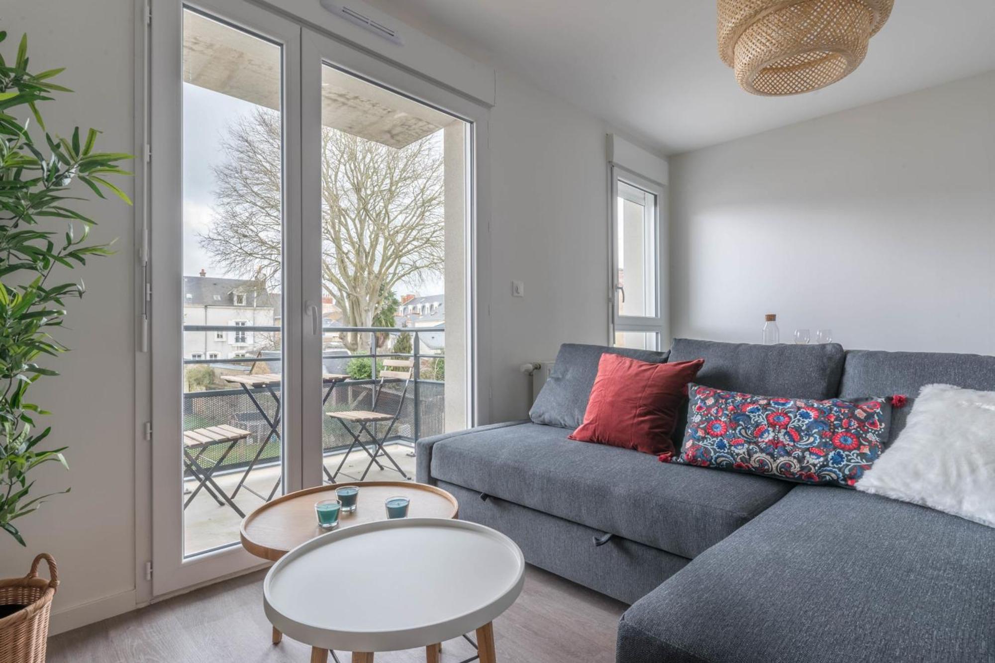 ELODIE - Appartement proche gare, arrivée 24 24 Le Mans Extérieur photo